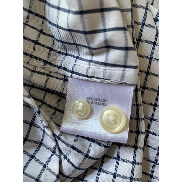 Peter Millar Checkered Button Down Shirt - Picture 4 of 7